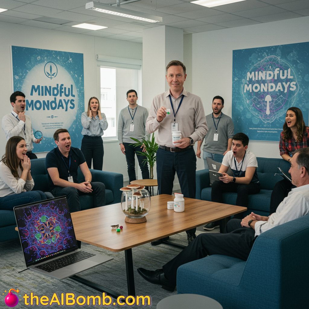 CEO Pushes Magic Mushrooms for Monday Motivation