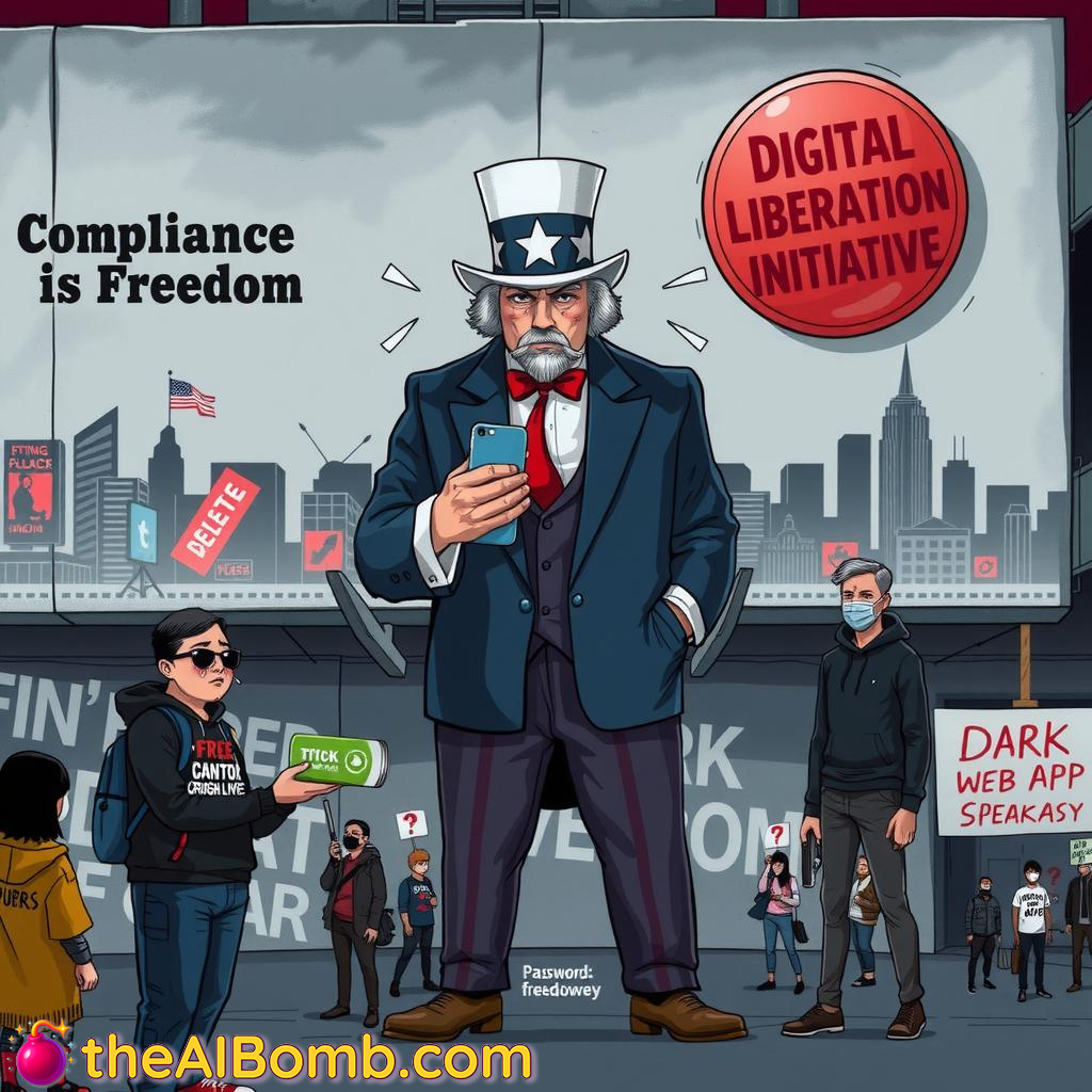 Digital Liberation Front: Uncle Sam Deletes Your Fun!