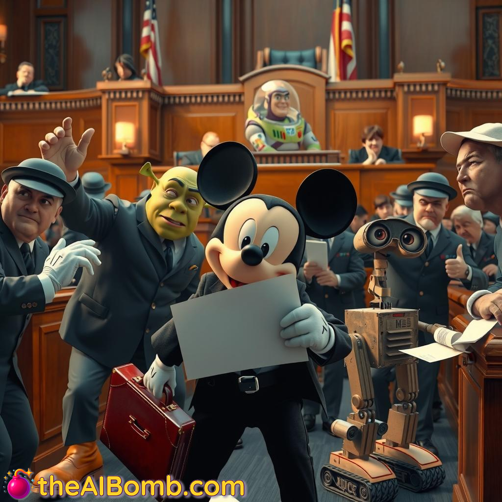 Mickey’s Mad Lawsuit: Mouse Sues Mouse-Maker!