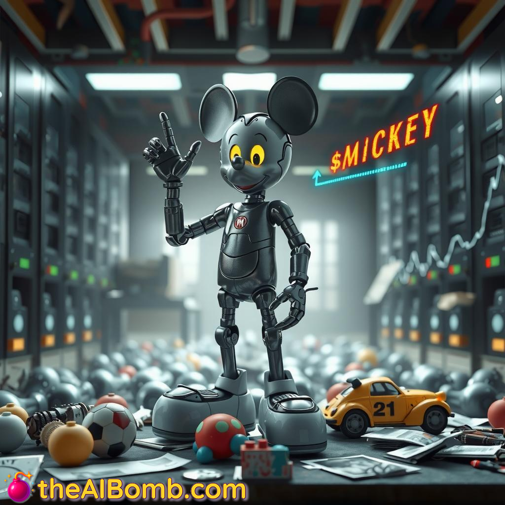 AI-Generated Mickey Files $MICKEY IPO: Your Childhood Now Tradable