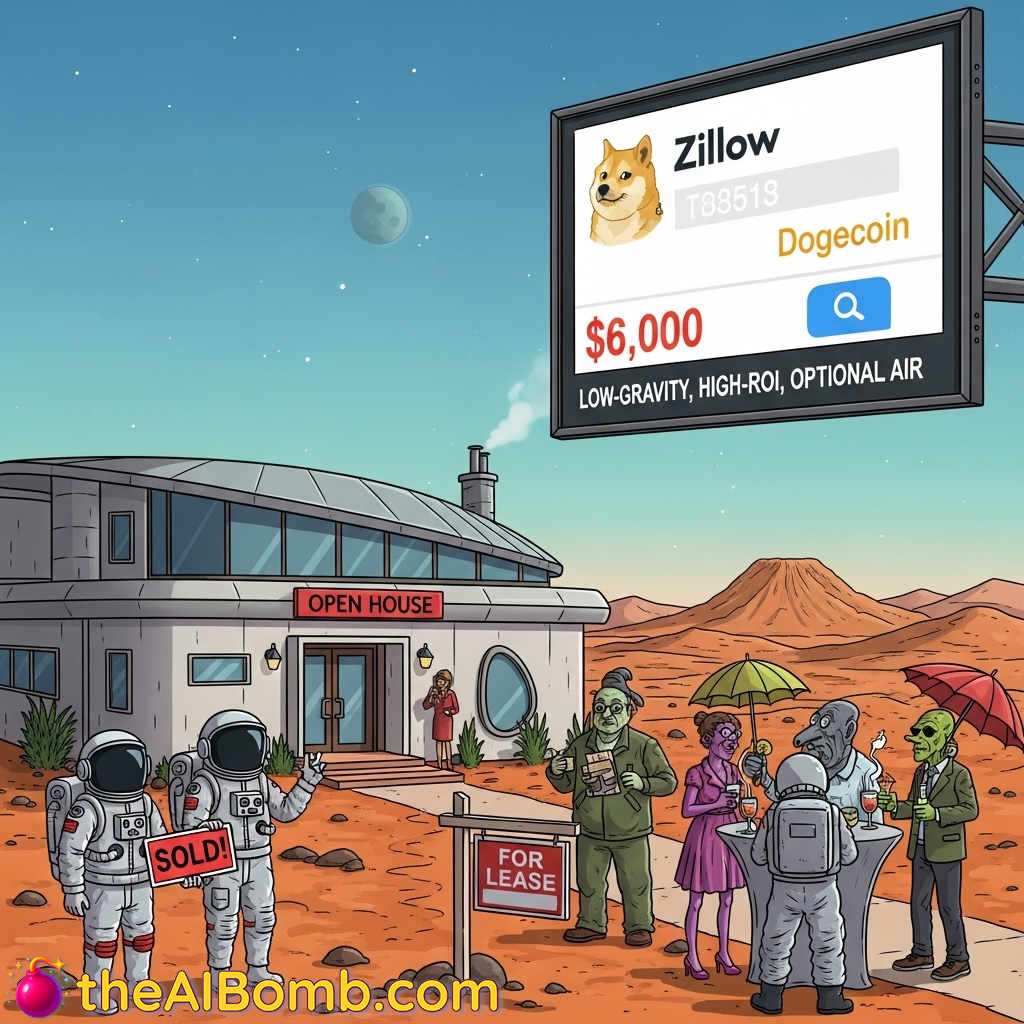 First Martian Open House Disrupts Planetary Housing Market